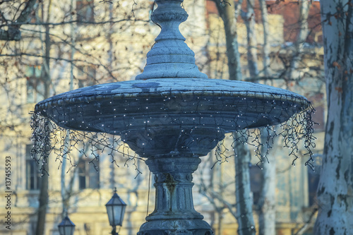 Fountain in Zrinjevac photo