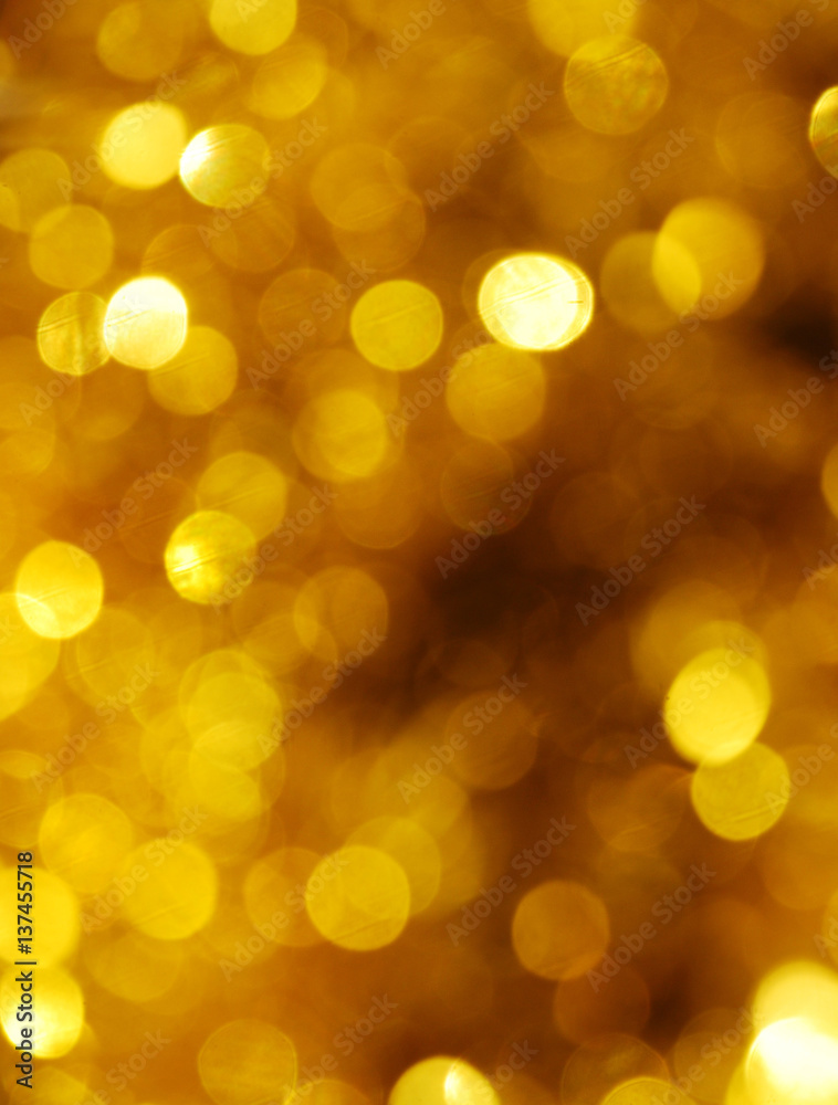 abstract gold lights  background