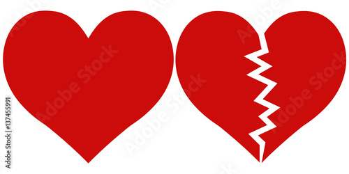 heart and Heartbreak, love and parting