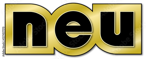 neu ultra fett black on gold
