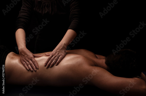 Back massage photo