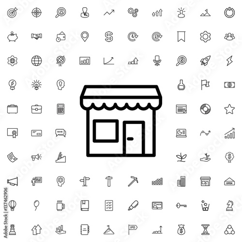store icon illustration