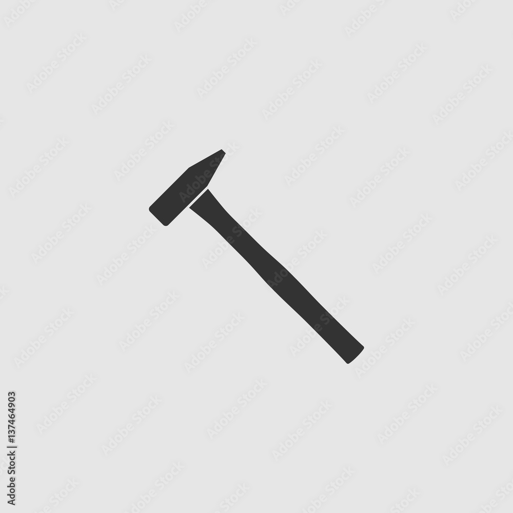 hammer icon vector hammer icon vector