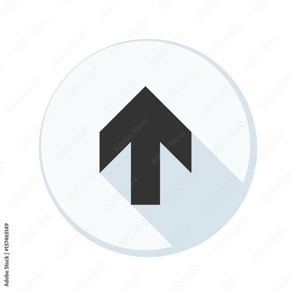 Ahead Up Arrow sign illustration Ahead Up Arrow sign illustration