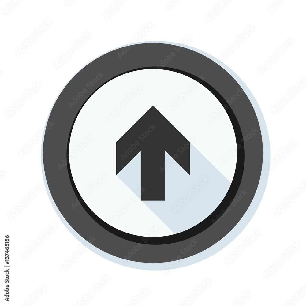 Ahead Up Arrow sign illustration Ahead Up Arrow sign illustration