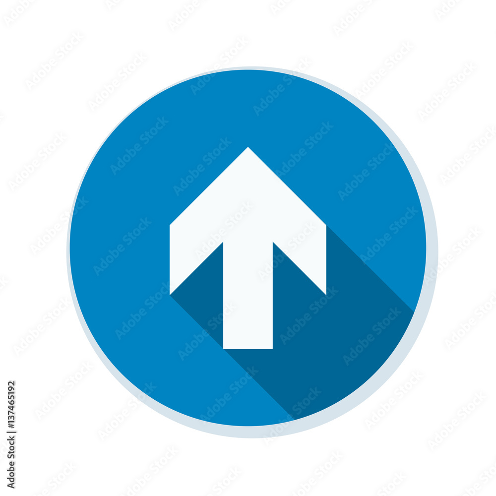 Ahead Up Arrow sign illustration Ahead Up Arrow sign illustration