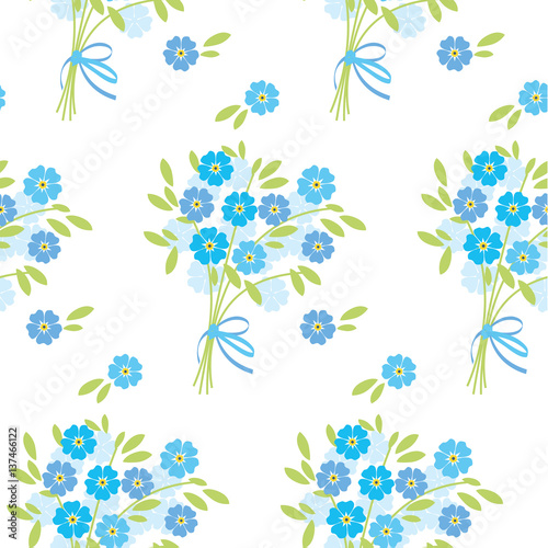 blue tender forget-me-not  ...