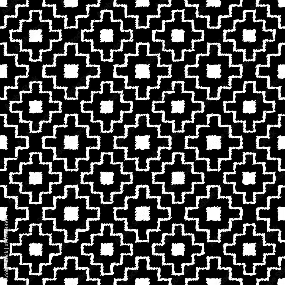Ethnic boho seamless pattern. Ikat. Print. Repeating background. Cloth design, wallpaper. Ethnic boho seamless pattern. Ikat. Print. Repeating background. Cloth design, wallpaper.