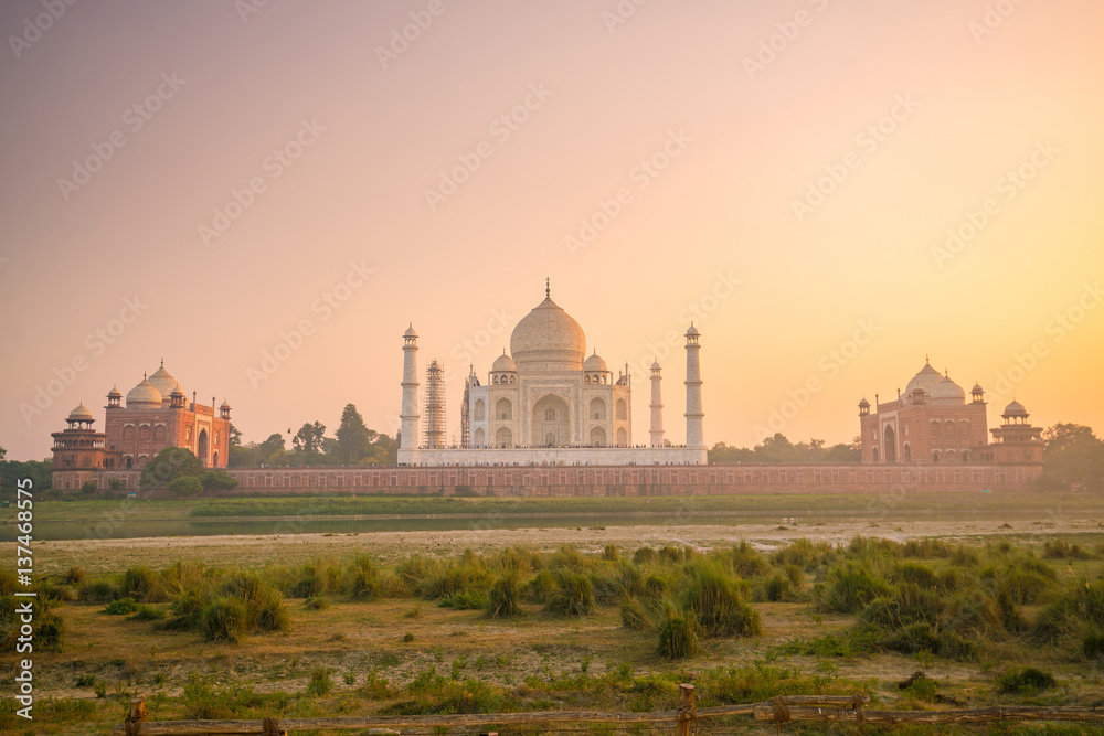 Taj Mahal in Agra India