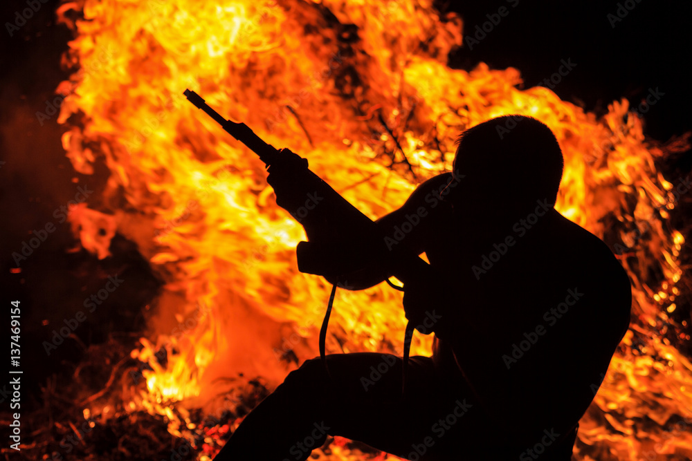 activist with a gun activist with a gun