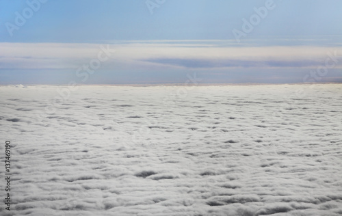 View of clouds in Greece