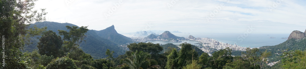 Panoramique de Rio de Janeiro