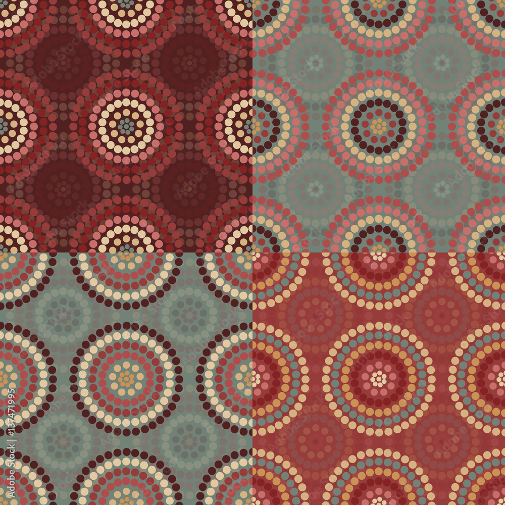 seamless geometric pattern dots seamless geometric pattern dots