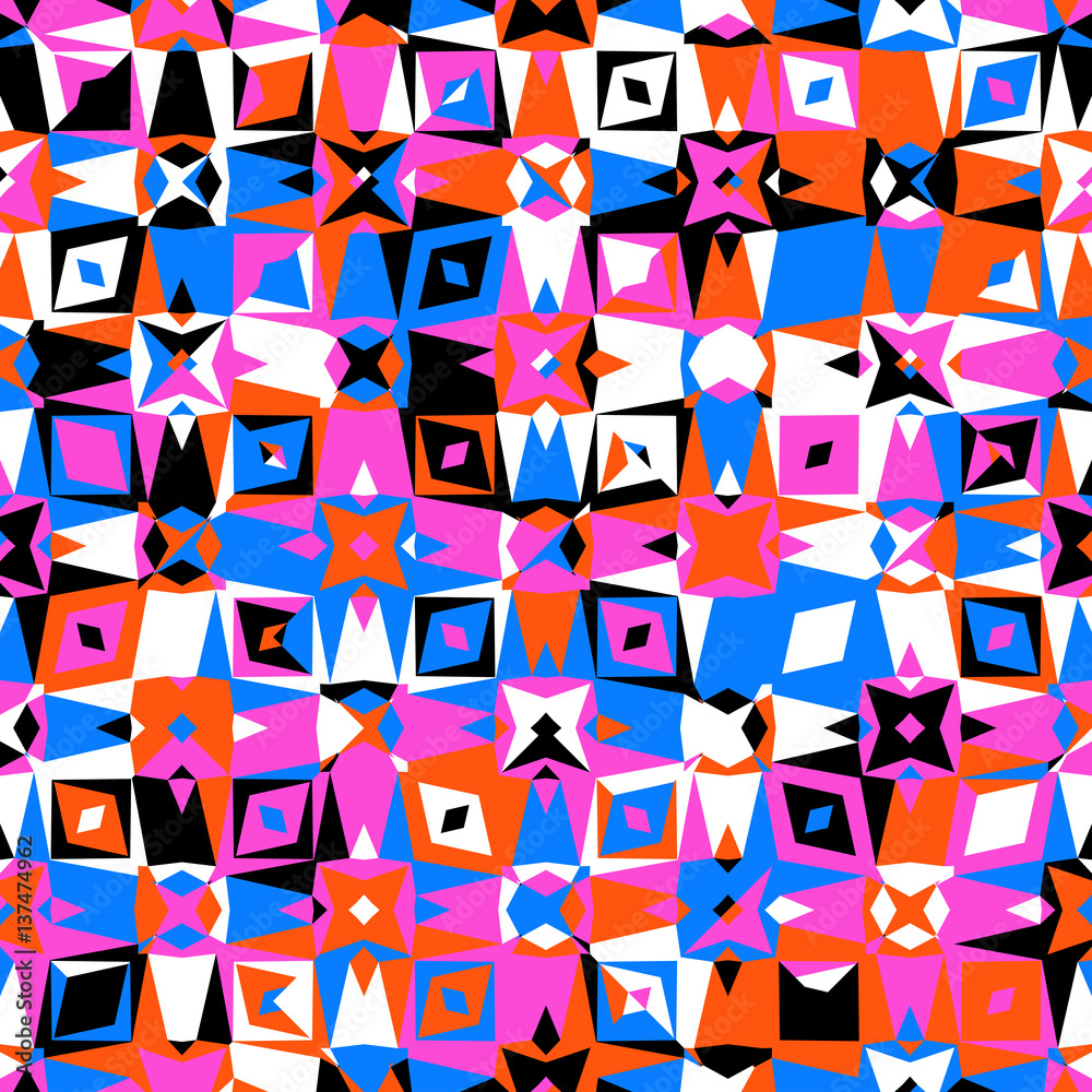 Colorful geometric pattern Colorful geometric pattern