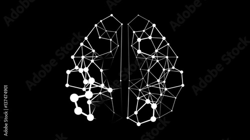 neuronal brain animation