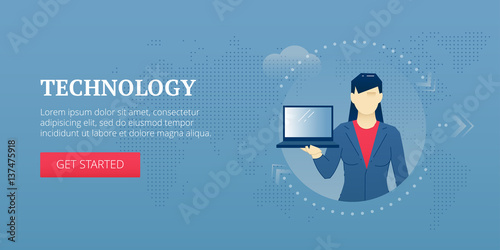 Technology web banner