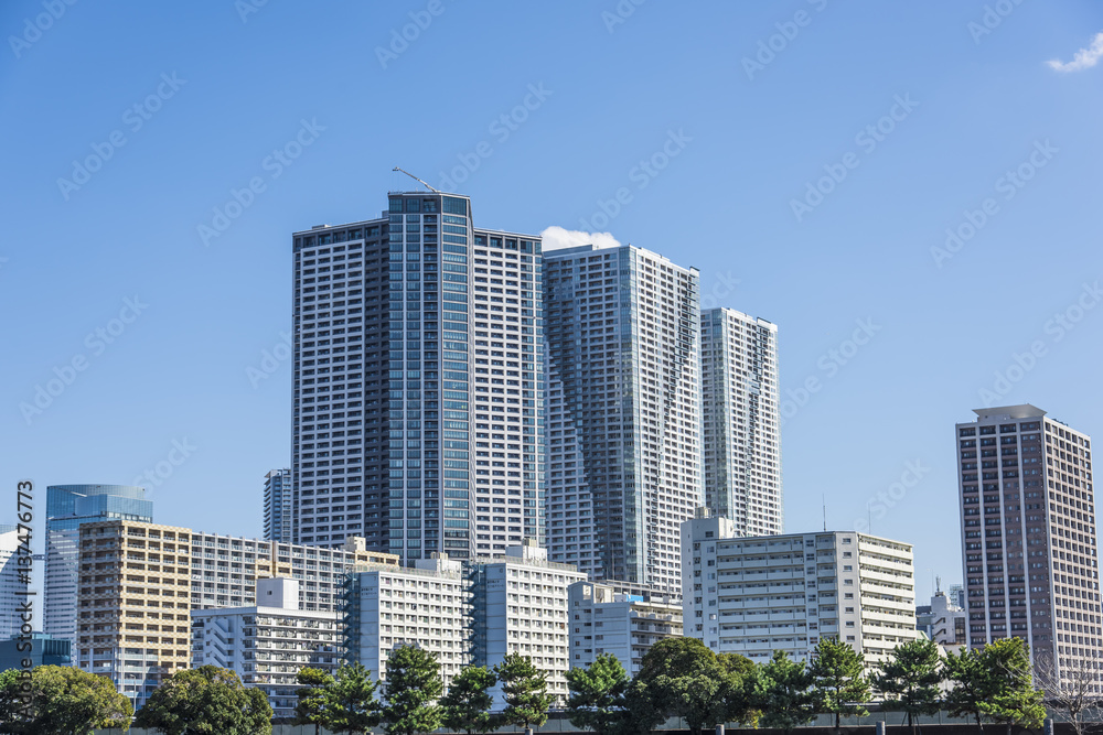 晴海の高層マンション