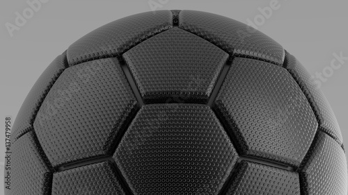 Soccer ball. 3D illustration. 3D CG. High resolution.
