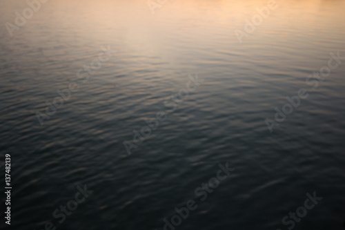 Blurred image of sea water background