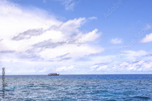Boat On the Ocean photo
