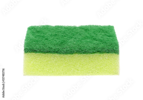 Sponge isolated on white background