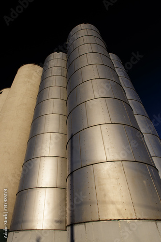 Grain silos
