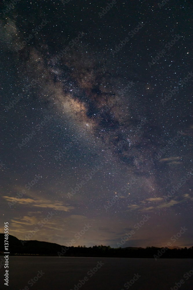 Landscape of The Milky Way Star beautiful sky