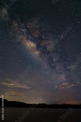 Landscape of The Milky Way Star beautiful sky
