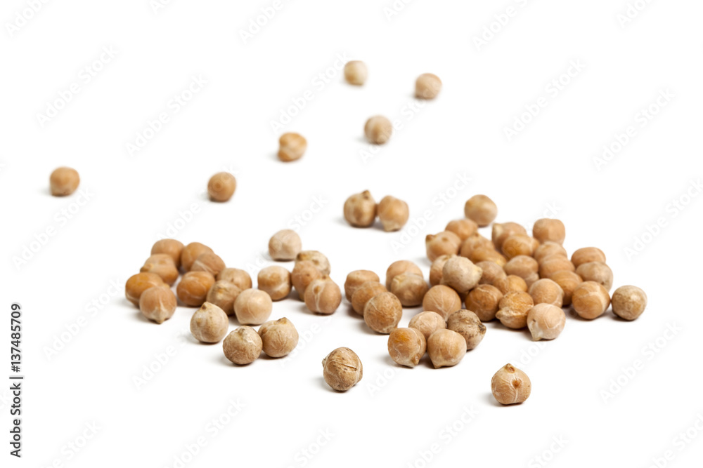 Soybeans isolated on white background Soybeans isolated on white background