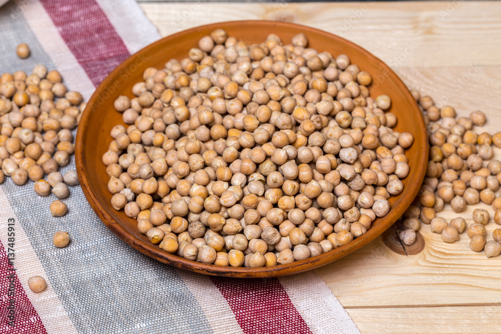 Soybeans over wooden table background Soybeans over wooden table background