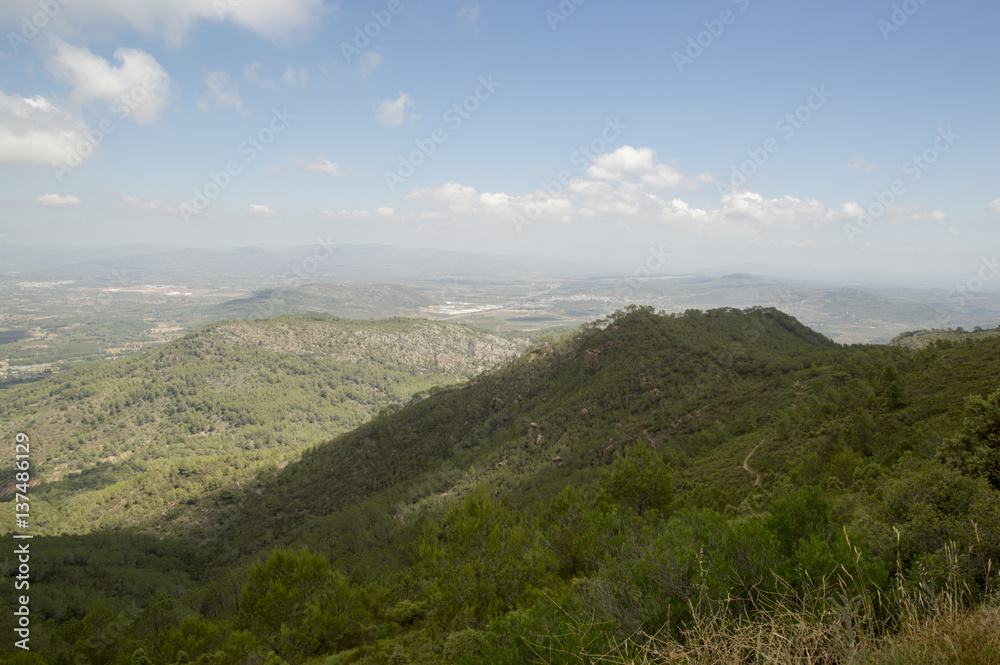 Natural park of the desert of the palms in Castellon