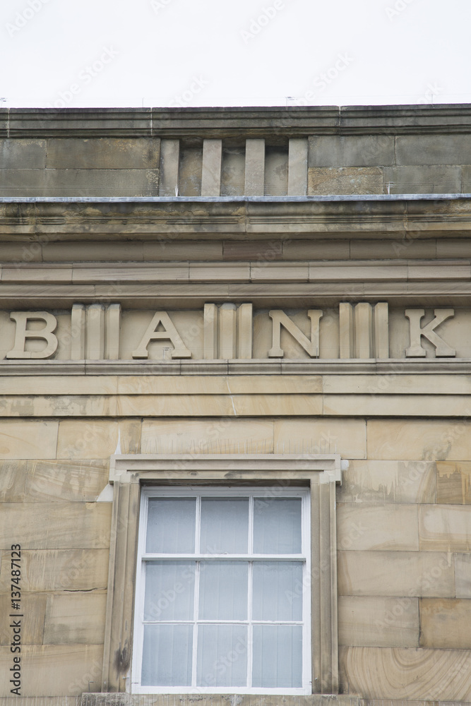 Bank Sign