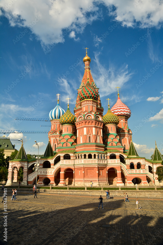 Fototapeta premium St. Basil's Cathedral in Moscow.