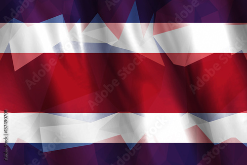 Free Download Low Poly Thailand Flag - GFXLoad