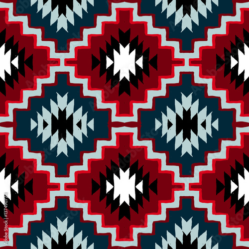 Vector navajo tribal ornament
