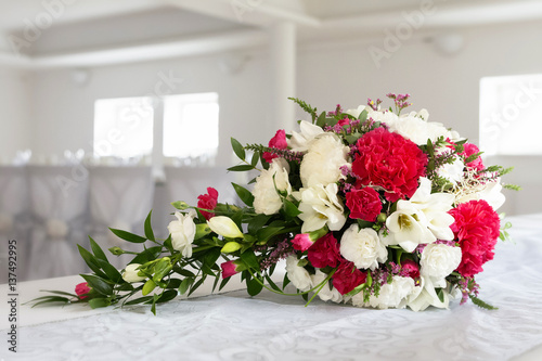 Wedding flower bouquet