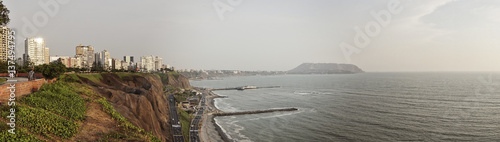 shot of Lima city photo