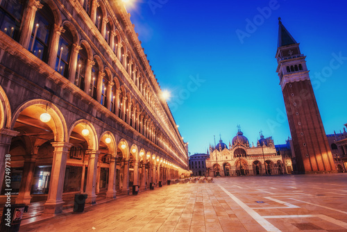 St Mark's Square and Campanile bell © standret