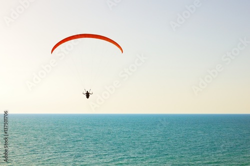 skydiving over the Black Sea