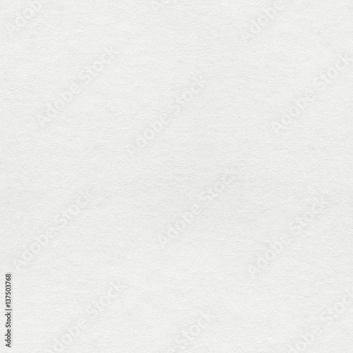 White soft paper texure on macro. Seamless square background, tile ready.