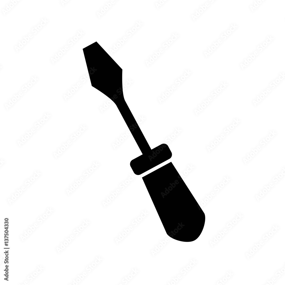 blade screwdriver icon vector blade screwdriver icon vector