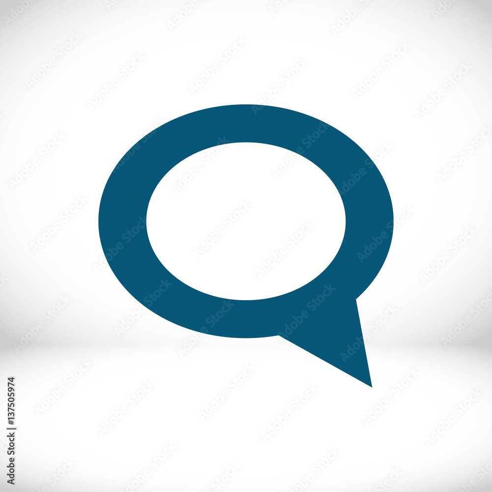comment icon stock vector illustration flat design comment icon stock vector illustration flat design
