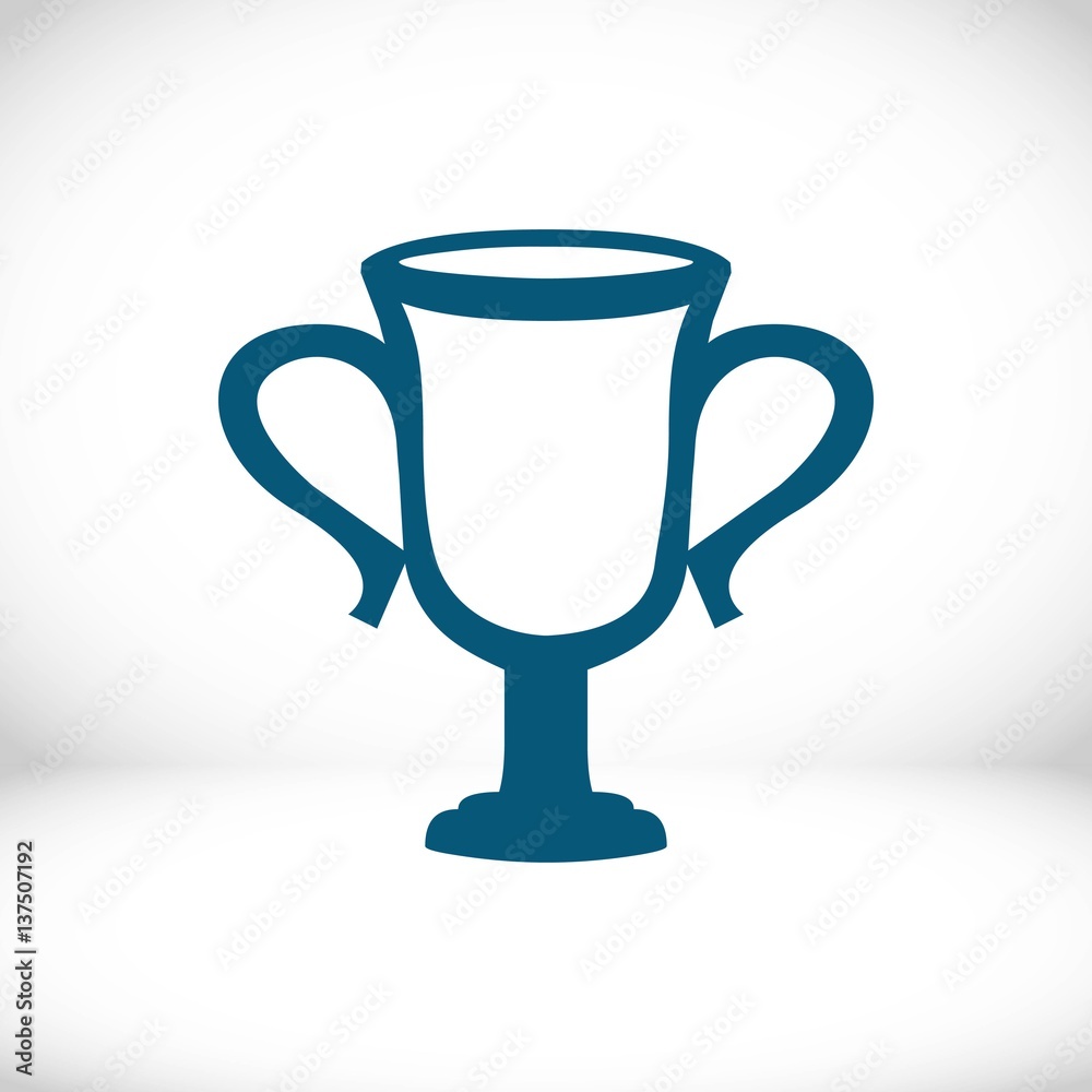 champions cup icon stock vector illustration flat design champions cup icon stock vector illustration flat design