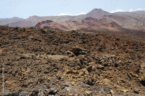 Volcanic landscape near Orchilla lighthouse, El Hierro island. Spain