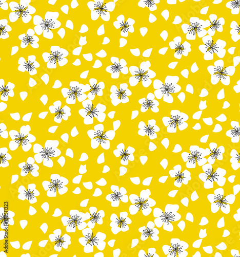 sakura blossom seamless pat...