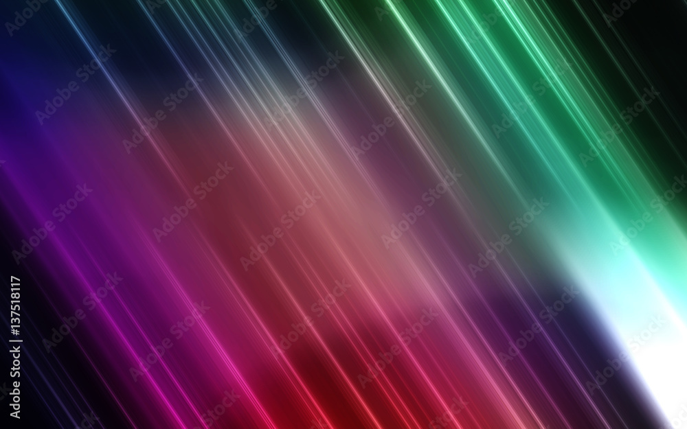 Fototapeta premium abstract composition color bright spots on a dark background