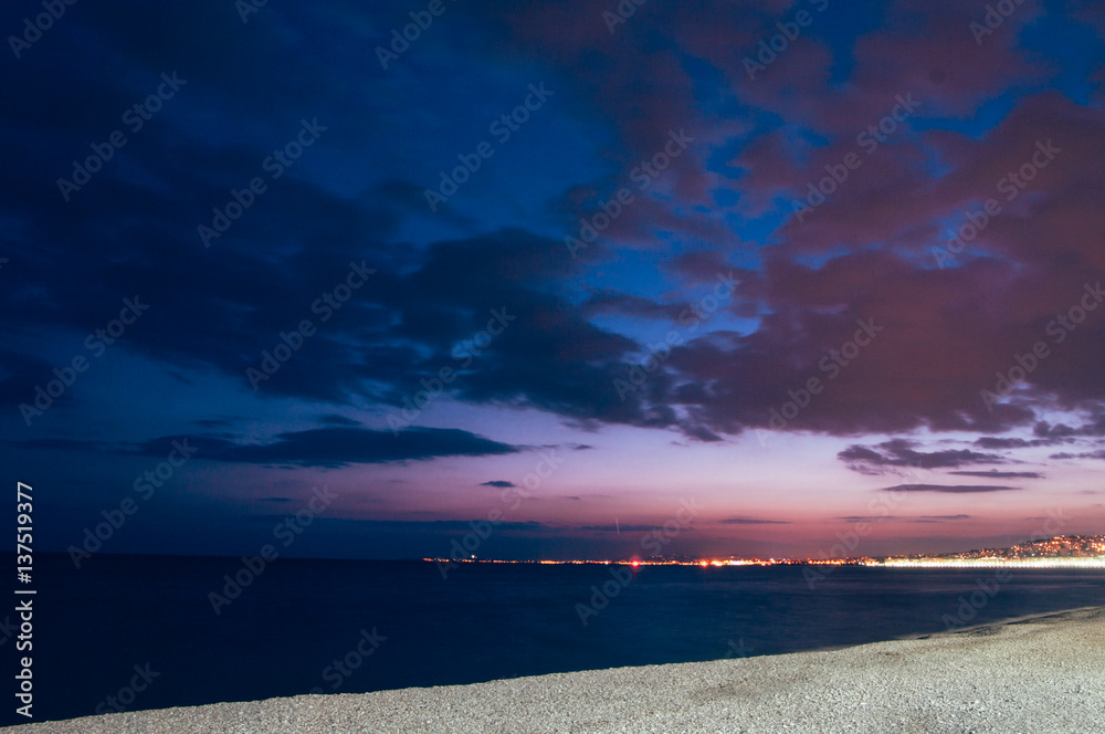 Fototapeta premium Angel's Bay, Nice,France