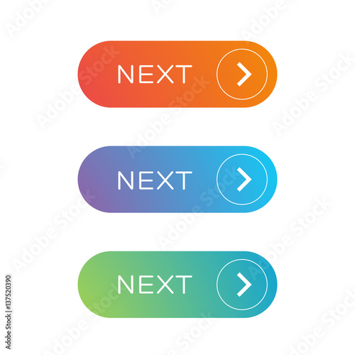 Next Web button set