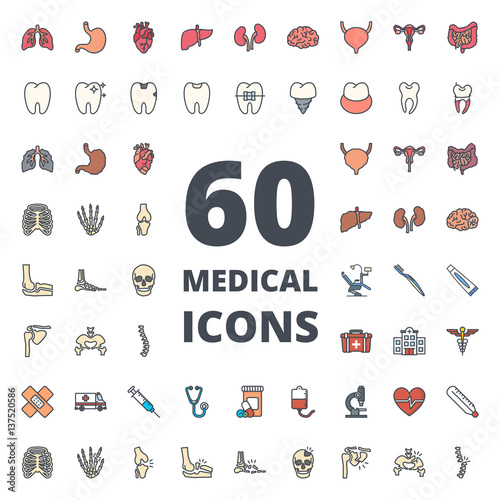 Medical colored icon