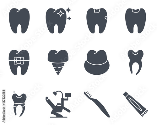 dentist silhouette icon
